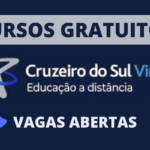 CURSO GRATUITO CRUZEIRO DO SUL CURSO LIVRE CURSO TECNICO CURSO EAD