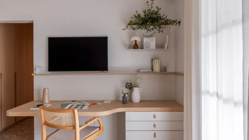 Setup de home office organizado